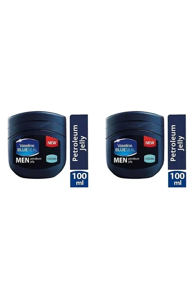 Vaseline Blueseal Vazelin Erkek 100 ml 2'set Men Petroleum Jelly Cooling New