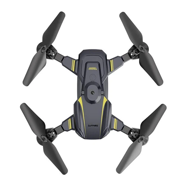 Corby Drones CX029 Sapphire Kablosuz Katlanabilir Hareketli Kamera Smart Drone Siyah - 3