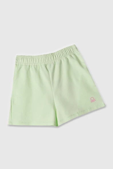United Colors of Benetton Kız Çocuk Şort Mint BNT-G21795 - 3