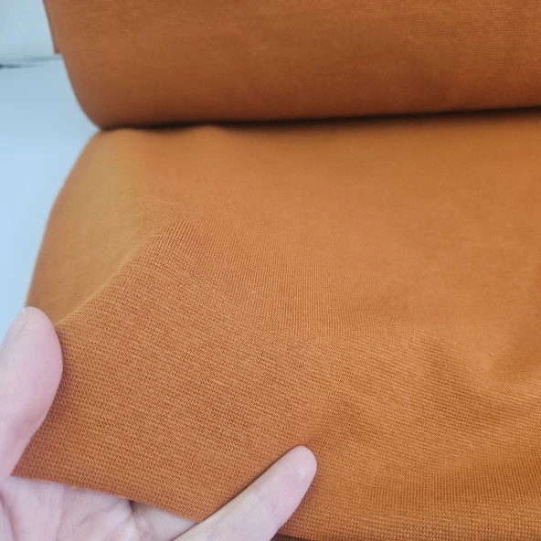 Kaf Kumaş  1*1 Bebe Kaşkorse Ribana Kumaş | Kumaş Eni: 35 cm Tüp | %95 Pamuk %5 Elastan | 024 - 2