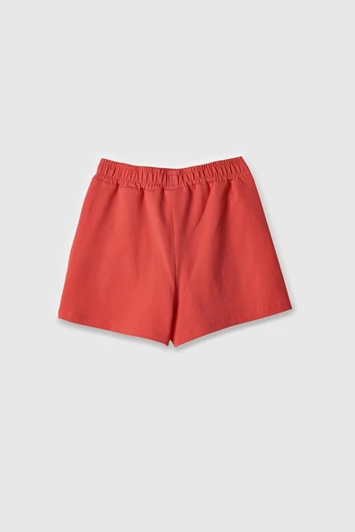 United Colors of Benetton Kız Çocuk Şort Mercan BNT-G21795 - 2