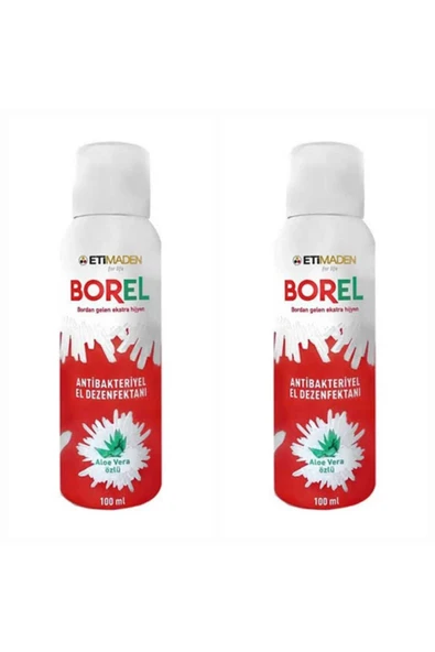 BOREL EL DEZENFEKTANI 100 ML SPREY FORM 2 ADET.