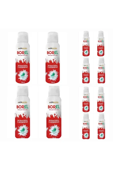 BOREL EL DEZENFEKTANI 100 ML SPREY FORM 12 ADET