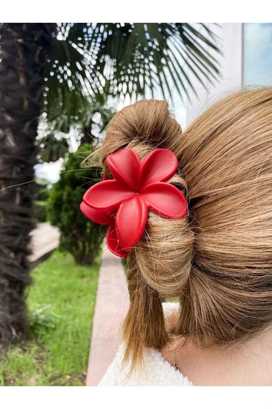 Rengarenk Lotus Çiçeği Mandal Toka 6'lı - 2