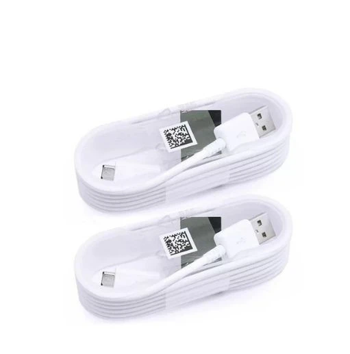 PDAteknoloji Micro USB Data ve Şarj Kablosu 2 Adet 1,5 M Beyaz ürün görseli 1