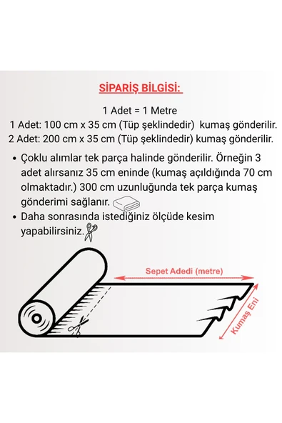 1*1 Bebe Kaşkorse Ribana Kumaş | Kumaş Eni: 35 cm Tüp | %95 Pamuk %5 Elastan | 047 - Resim 3