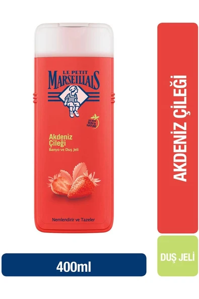 Le Petit Marseillais Duş Jeli Organik Akdeniz Çileği (400 ml) - 2