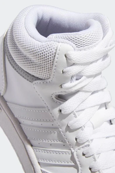 adidas Hoops 3.0 Mid K. GW0401 Beyaz Kadın Günlük Bilekli Spor Ayakkabı - 7