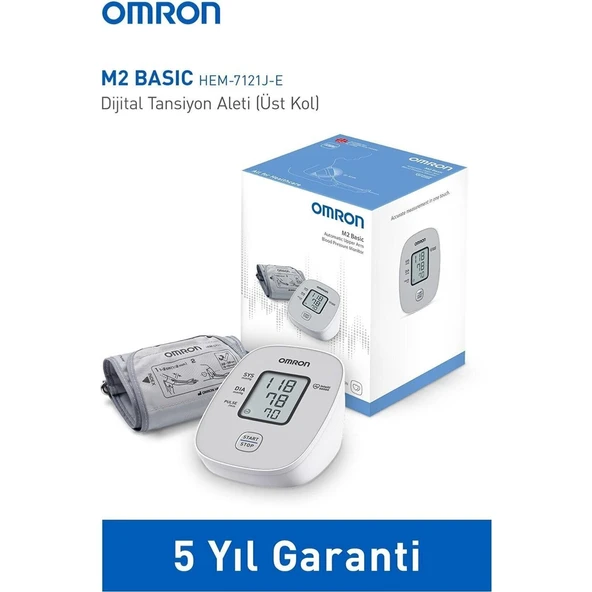 Omron M2 Basic HEM-7121J-E Intellisense Koldan Dijital Tansiyon Aleti - 2