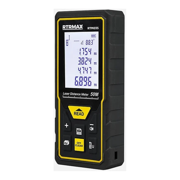 Rtrmax 50 Mt Lazer Mesafe Ölçer Rtm035