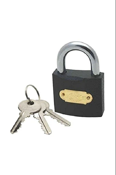 Gri Asma Kilit 32 Mm - 1