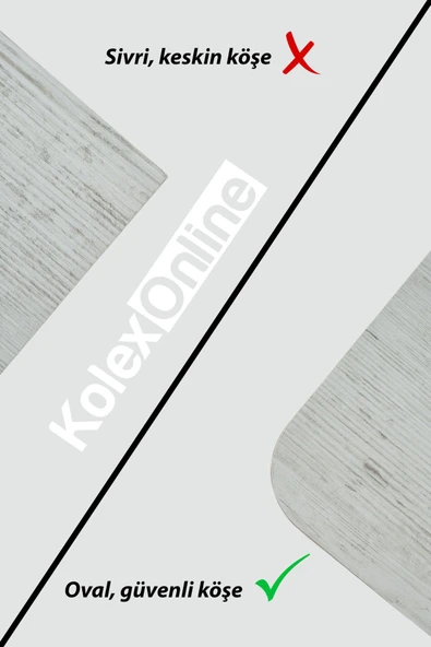 kolexonline Capria akıllı sehpa çalışma masası yemek masası yer sofrası tekerli araba model sehpa antik beyaz - 5