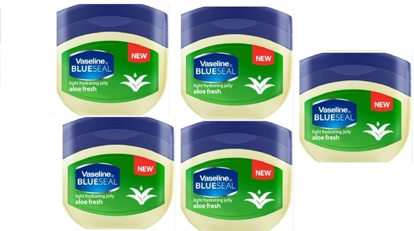 Vaseline Aloe Fresh 100 ml Jel Vazelin 5 li set ürün görseli 1