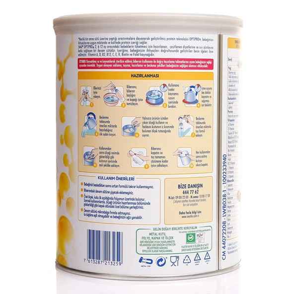 SMA Optipro Probiyotik 2 Bebek Devam Sütü 6-12 Ay 400gr - 7