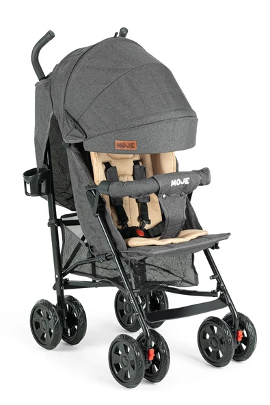 Baston Bebek Arabası Strong  Antrasit Siyah - 3