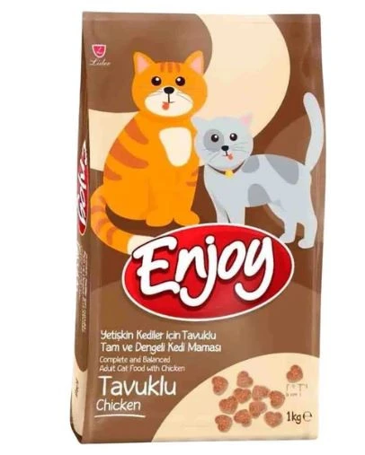 Enjoy Tavuklu Yetişkin Kedi MamasI 1kg