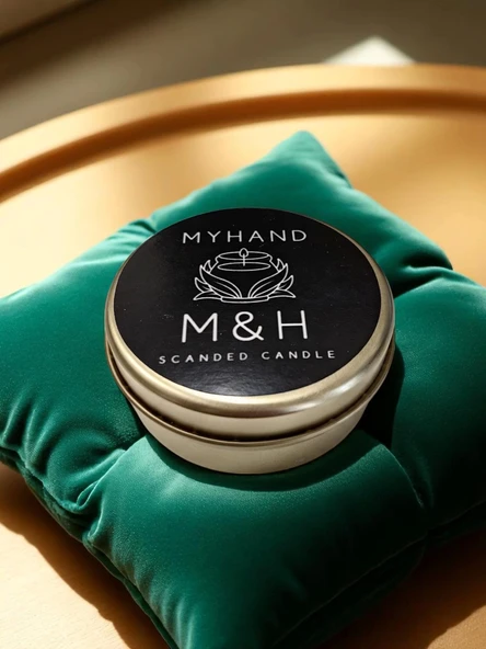 MyHand Soyawax Gold Teneke Mum Eternal Love Esans Kokulu Kutu Mum 60 Gr - 4