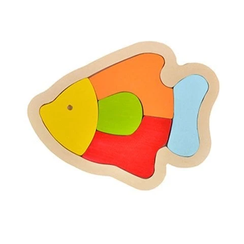 Montessori Eğitici Oyuncak Bul-Tak Balık