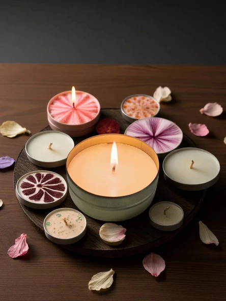 MyHand Soyawax Gold Teneke Mum Eternal Love Esans Kokulu Kutu Mum 60 Gr - 2