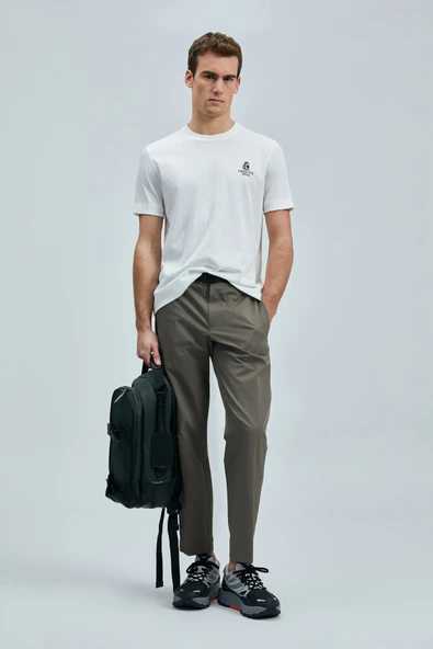 Olıvıa Modern Grafik T- Shirt Kırık Beyaz ürün görseli 1