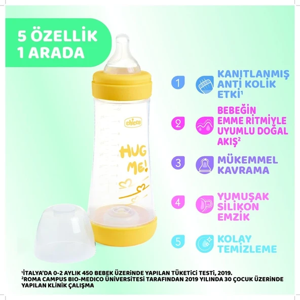 5 Antikolik Biberon PP 300 ml Unisex - 5
