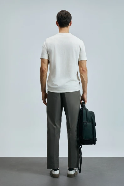 Lufian Olıvıa Modern Grafik T- Shirt Ekru - 6