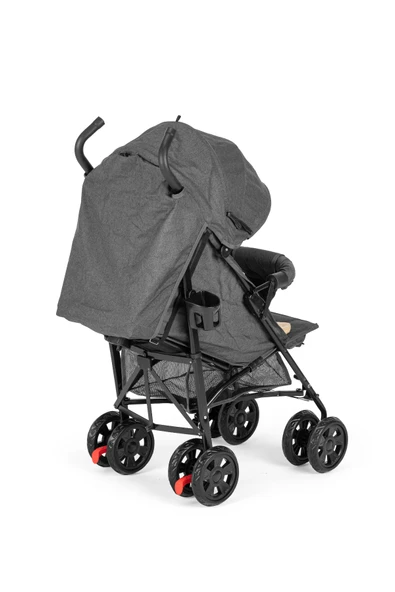 Baston Bebek Arabası Strong  Antrasit Siyah - 2