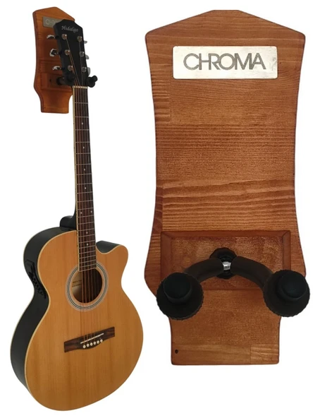 Gitar Bağlama Ukulele Duvar Askısı Standı + Dübel ve Vida dahil ürün görseli 1