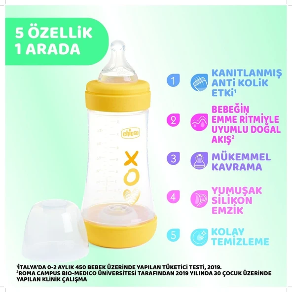 5 Antikolik Biberon PP 240 ml Boy - 5