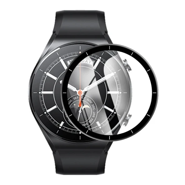 Xiaomi Watch S1 ile Uyumlu 3D Full Ekran Koruyucu ürün görseli