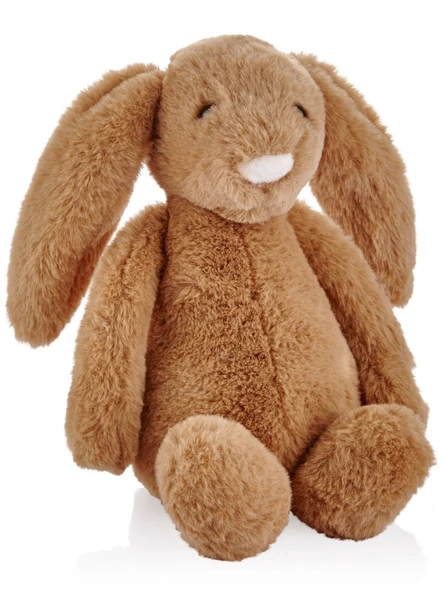 BabyJem Uyku Arkadaşım Oturabilen Tavşan 30 Cm 730 Açık Kahve - 2