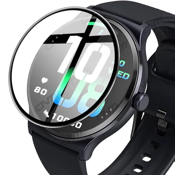 Haylou Solar Lite ile Uyumlu 3D Full Ekran Koruyucu - Resim 6