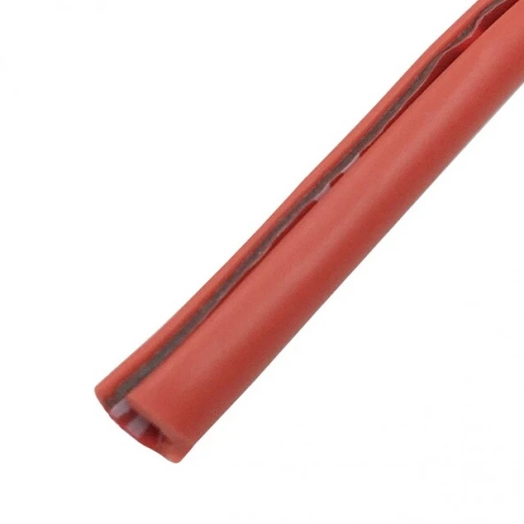 Araç İçin Kapı Kenarı Çarpma Koruyucu U Tipi Geçmeli 5 Mt Şerit Kırmızı - 2