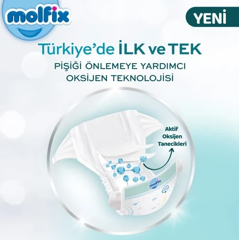 Molfix Premium Bebek Bezi Ultra Fırsat Paketi 6 Beden 15+ Kg 54 Adet - 4