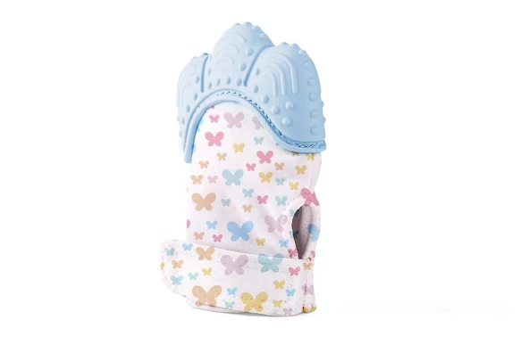 BabyJem Diş Kaşıyıcı Eldiven 526 Mavi - Resim 3