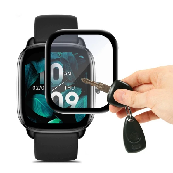 Xiaomi Redmi Watch 4 ile Uyumlu 3D Full Ekran Koruyucu - Resim 3