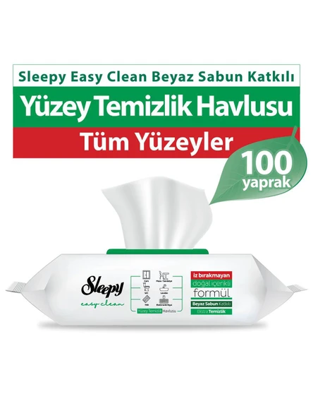 Sleepy Yüzey Temizlik Havlusu 100lü - 3