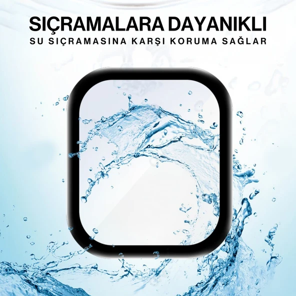 Xiaomi Redmi Watch 4 ile Uyumlu 3D Full Ekran Koruyucu - Resim 6