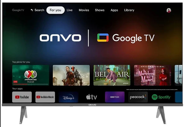 ONVO 43 9001 QLED TV