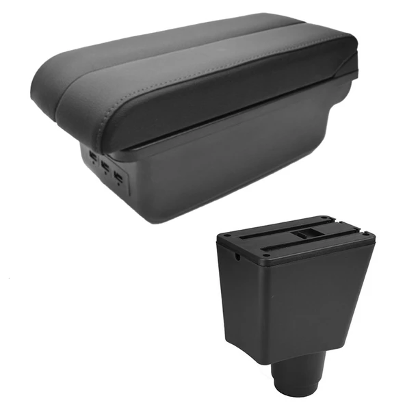 Dacia Logan ile Uyumlu Delmesiz Vidasız Kol Dayama Kolçak