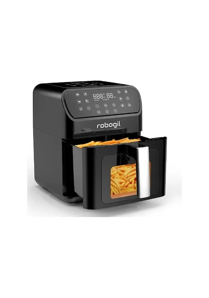 Robogil Airfryer XXL AF-19D 6.5 lt Yağsız Fritöz - 3