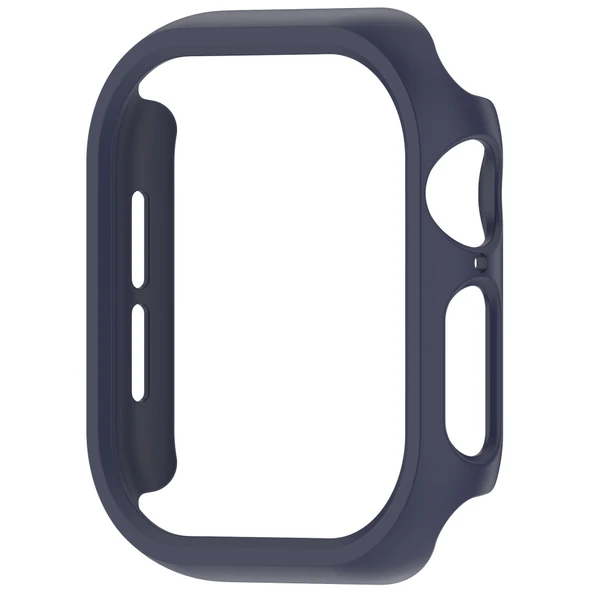 Apple Watch 10. Nesil 46mm Uyumlu Rubber Sert Plastik Koruma Kasa Kılıfı - 9