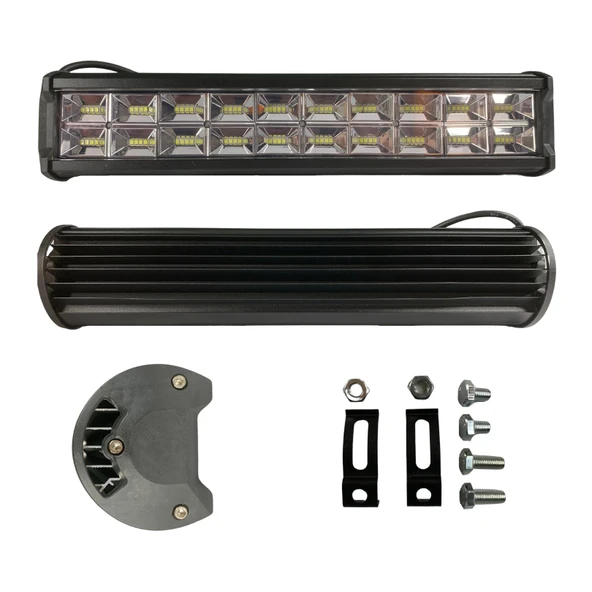 192 w 64 Led Quattro Off Road Gündüz Sis Farı Lambası 29cm 12V - 2