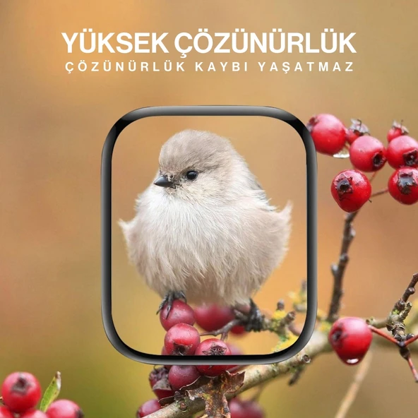 Apple Watch 10. Nesil ile Uyumlu 42mm Uyumlu 3D Full Ekran Koruyucu - Resim 5