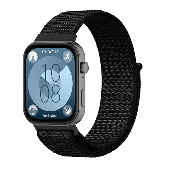 Huawei Watch Fit 3 Fit 4 Fit 4 Pro Uyumlu Woven Örgü Naylon Kordon - 7