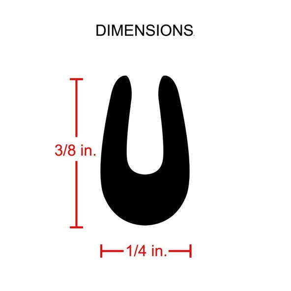 Araç İçin Kapı Kenarı Çarpma Koruyucu U Tipi Geçmeli 5 Mt Şerit Kırmızı - 6