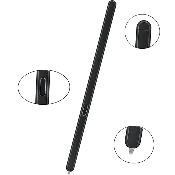 Samsung Galaxy Z Flip 5 S Pen ile Uyumlu Dokunmatik Stylus Kalem ve Yedek Uç - 2