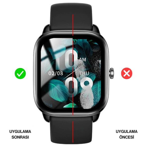 Xiaomi Redmi Watch 4 ile Uyumlu 3D Full Ekran Koruyucu - Resim 5