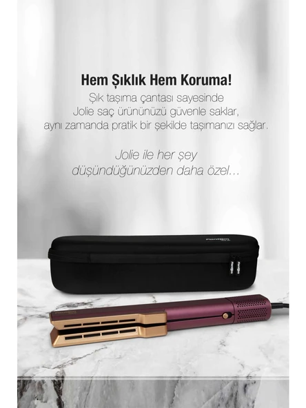 Fantom Jolie Hs1600 Saç Düzleştirici Mürdüm - 7