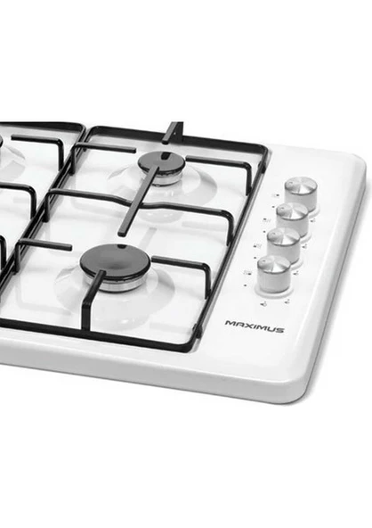 Maximus MX SE 6401 Slim Doğalgaz'lı Beyaz Set Üstü Ocak - 3